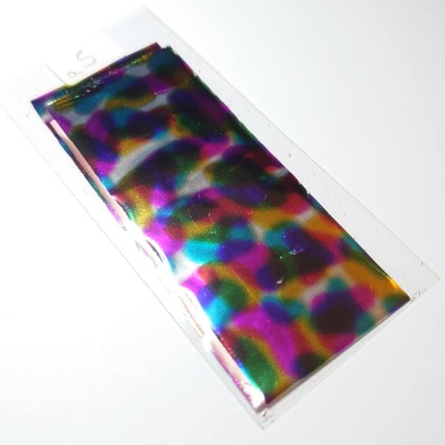 Foil holographique miroir (refa5) idéal pour nail art ou scrapbooking, ongle manucure gel loisir créatif  