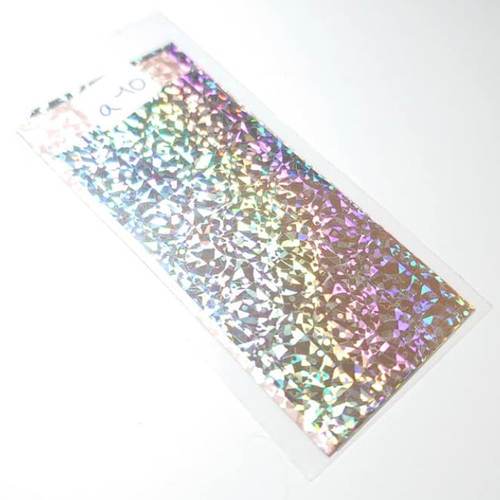 Foil holographique miroir (refa10) idéal pour nail art ou scrapbooking, ongle manucure gel loisir créatif  