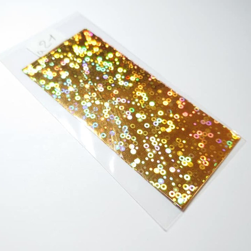 Foil holographique miroir (refa21) idéal pour nail art ou scrapbooking, ongle manucure gel loisir créatif  