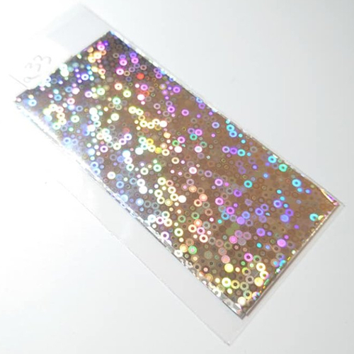 Foil holographique miroir (refa33) idéal pour nail art ou scrapbooking, ongle manucure gel loisir créatif  