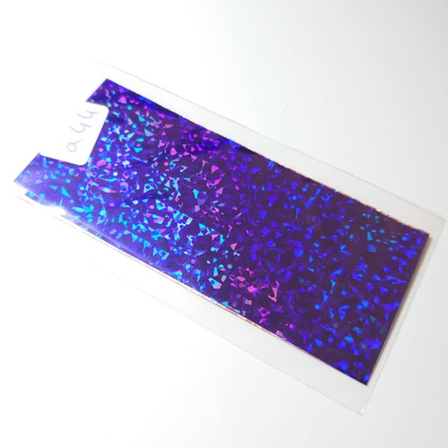 Foil holographique miroir (refa44) idéal pour nail art ou scrapbooking, ongle manucure gel loisir créatif  