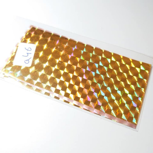 Foil holographique miroir (refa46) idéal pour nail art ou scrapbooking, ongle manucure gel loisir créatif  