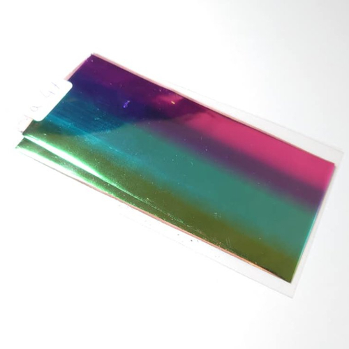Foil holographique miroir (refa47) idéal pour nail art ou scrapbooking, ongle manucure gel loisir créatif  