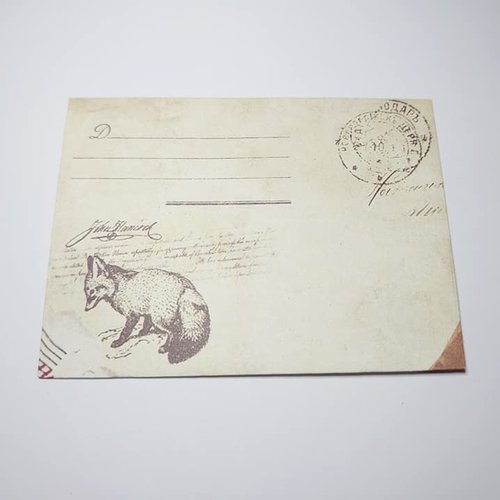 1 mini enveloppe (ref:4) embellissent pochette papier vintage ideal pour scrapbooking ou offrir argent noel anniversaire cadeau