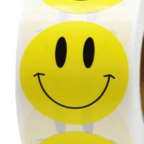 15 stickers smiley sourire jaune émoticône émoji visage gaie autocollant pour cadeau offrir jours spécial marché
