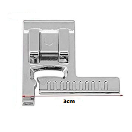 // pied avec guide de couture // pied presseur zig zag de biche pour machine a coudre compatible sur la plupart des machines domestique