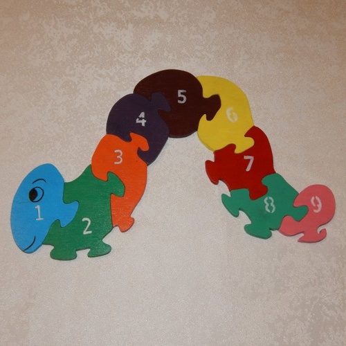 puzzle bois bébé 1 an