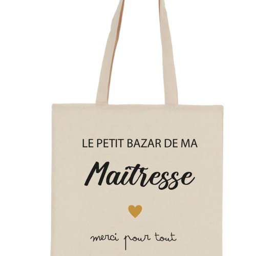 Totebag maîtresse