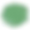 10gr perles de rocaille vert nacré en verre  3mm  (ref 87)