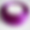 1 bobine ruban organza violet 12mm de 45 mètres