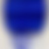 20m ruban satin bleu électrique 3mm