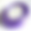 1 bobine ruban organza violet 10mm de 45m