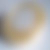 1 bobine ruban organza beige 10mm de 45m