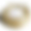 1 bobine ruban organza doré 10mm de 45m