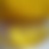 1m ruban velours jaune largeur 10 mm