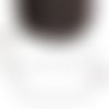 10m fil cordon polyester marron foncé 0.5mm