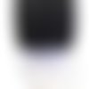 10 mètres fil nylon tréssé 0.5mm noir