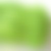 20 mètres fil coton ciré vert anis 1.5mm