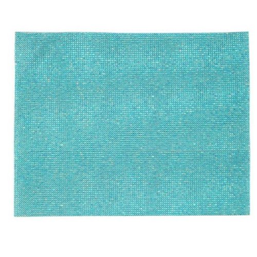 4 cm de strass adhésif bleu turquoise  ab