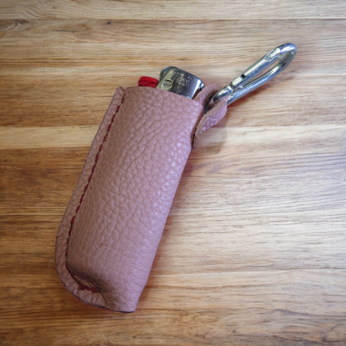 Étui à briquet en cuir véritable cadeau noël anniversaire noel anniversaire à offrir ou à s'offrir