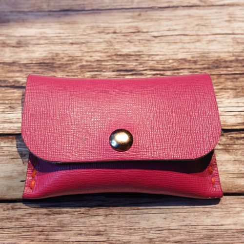 Pochette rangement trousse en cuir de veau véritable monnaie ou carte bleu cadeau anniversaire noël st valentin mariage noce 2 ans