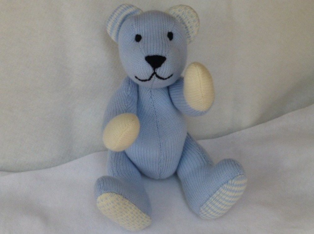 peluche bleu