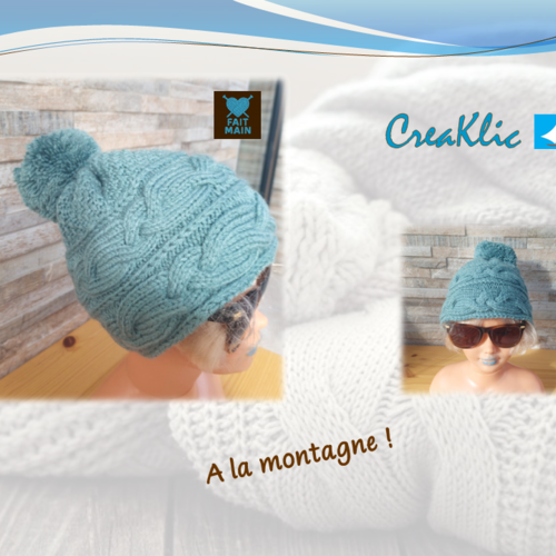Bonnet montagne femme
