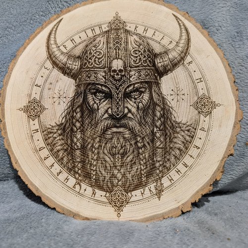 Gravure thème viking