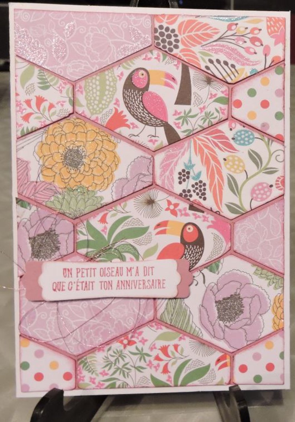 Carte Anniversaire Exotique Toucan Un Grand Marche