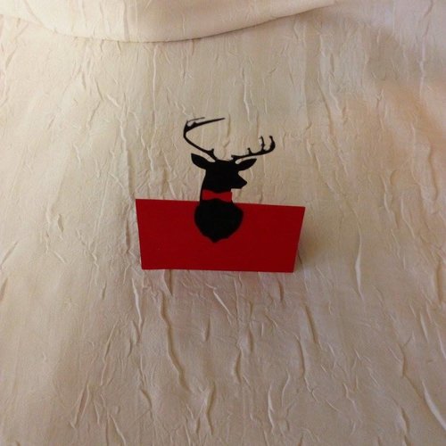 Marque place  thème nature chasse