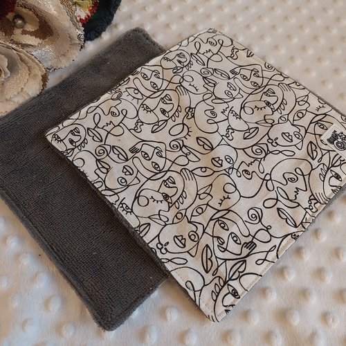 Mini-serviette visage