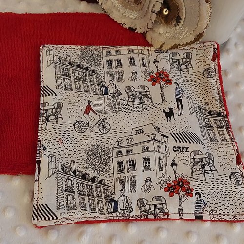 Mini-serviette visage urbaine