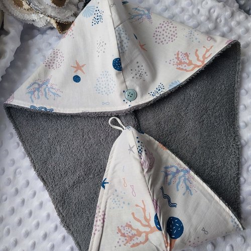 Serviette cheveux océan
