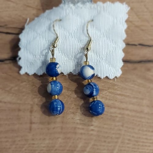 Boucle d'oreille upcycling