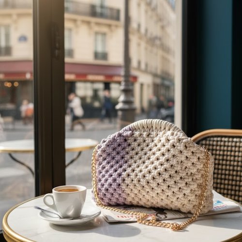 Sac clapet tricolore