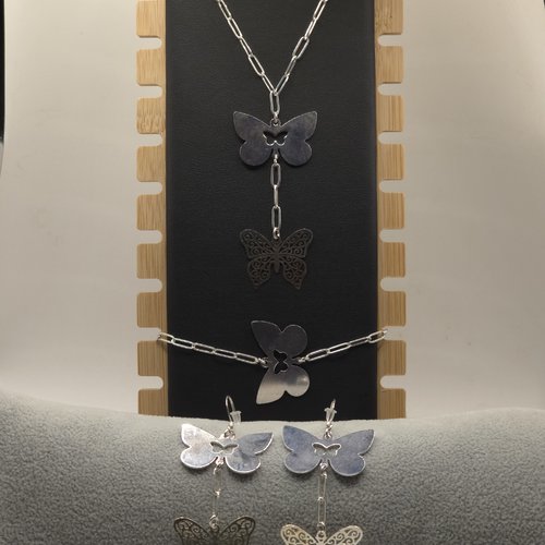 Parrure  papillon