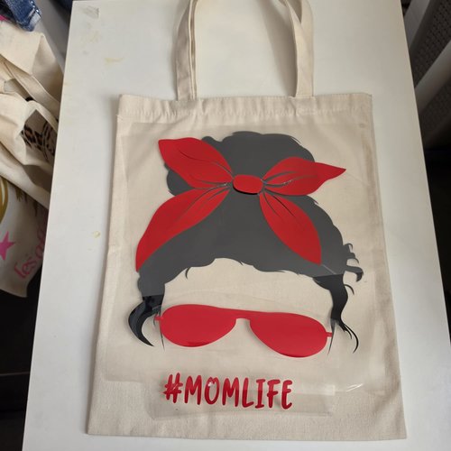 Tote bag personnalisable buns momlife