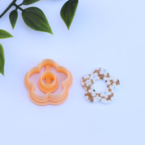 Emporte pièce fleur minimaliste 5 pétales 27mm