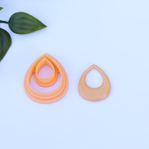 Emporte-pièces pendentif goutte 30mm