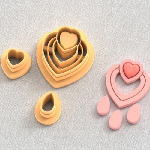Emporte pièce pâte fimo 40 mm