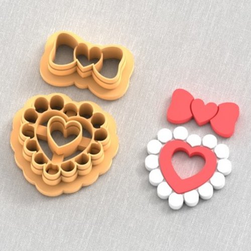 Emporte pièce pâte fimo 25 mm