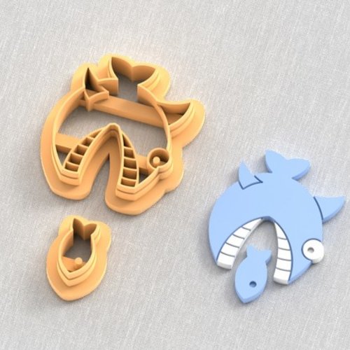 Emporte pièce pâte fimo 25 mm