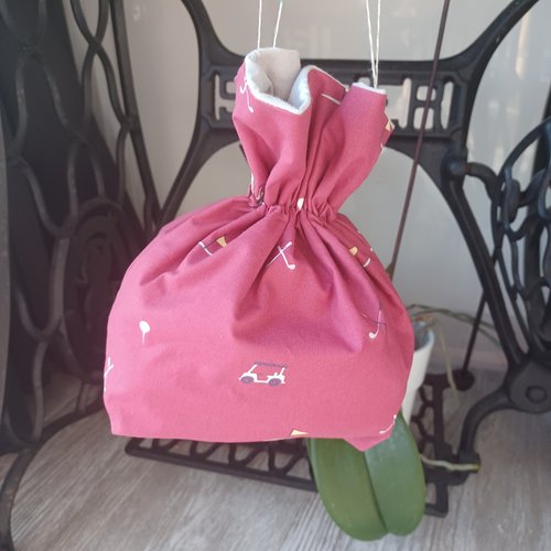 Sac de forme pochon - golf