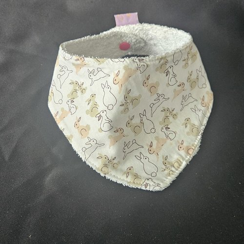 Bandana bavoir pour bébé