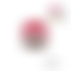 Bague silicone rose pâle enfant pour bouton pression 18/20mm