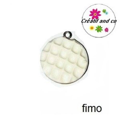 Pépito choco blanc en fimo