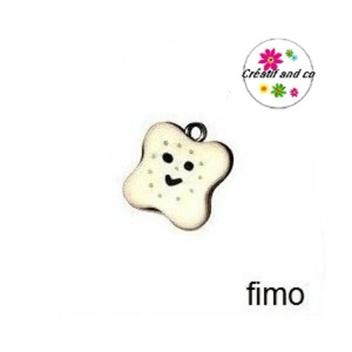 Bn carré choco en fimo