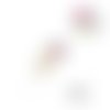 Glace boule fraise en fimo