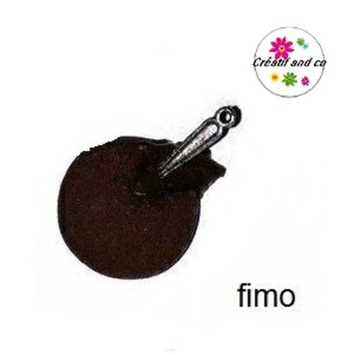 Fondant au chocolat et sa cuillère
