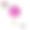 Sucette trio de rose fimo